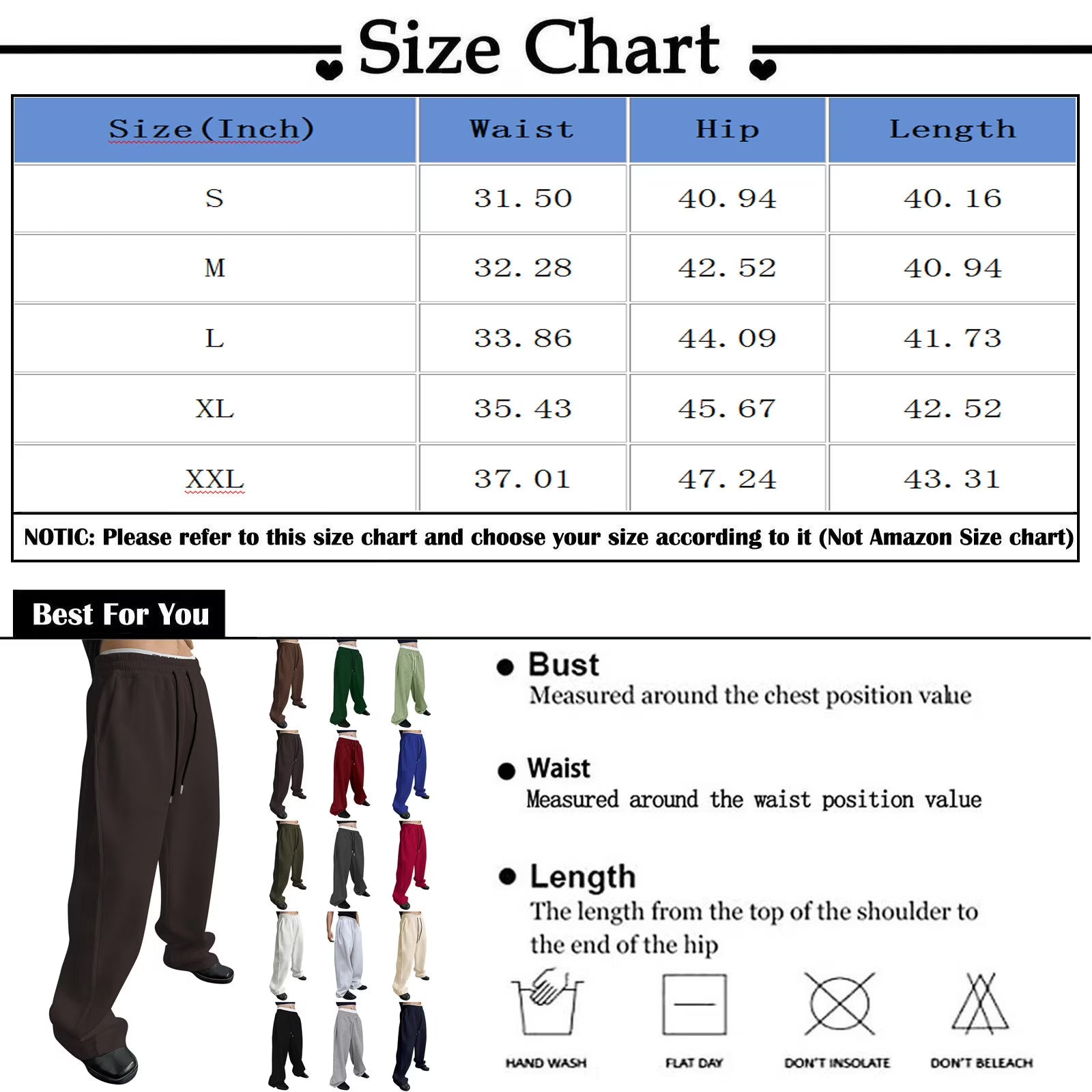 Men’s Baggy Heavyweight Fleece Sweatpants