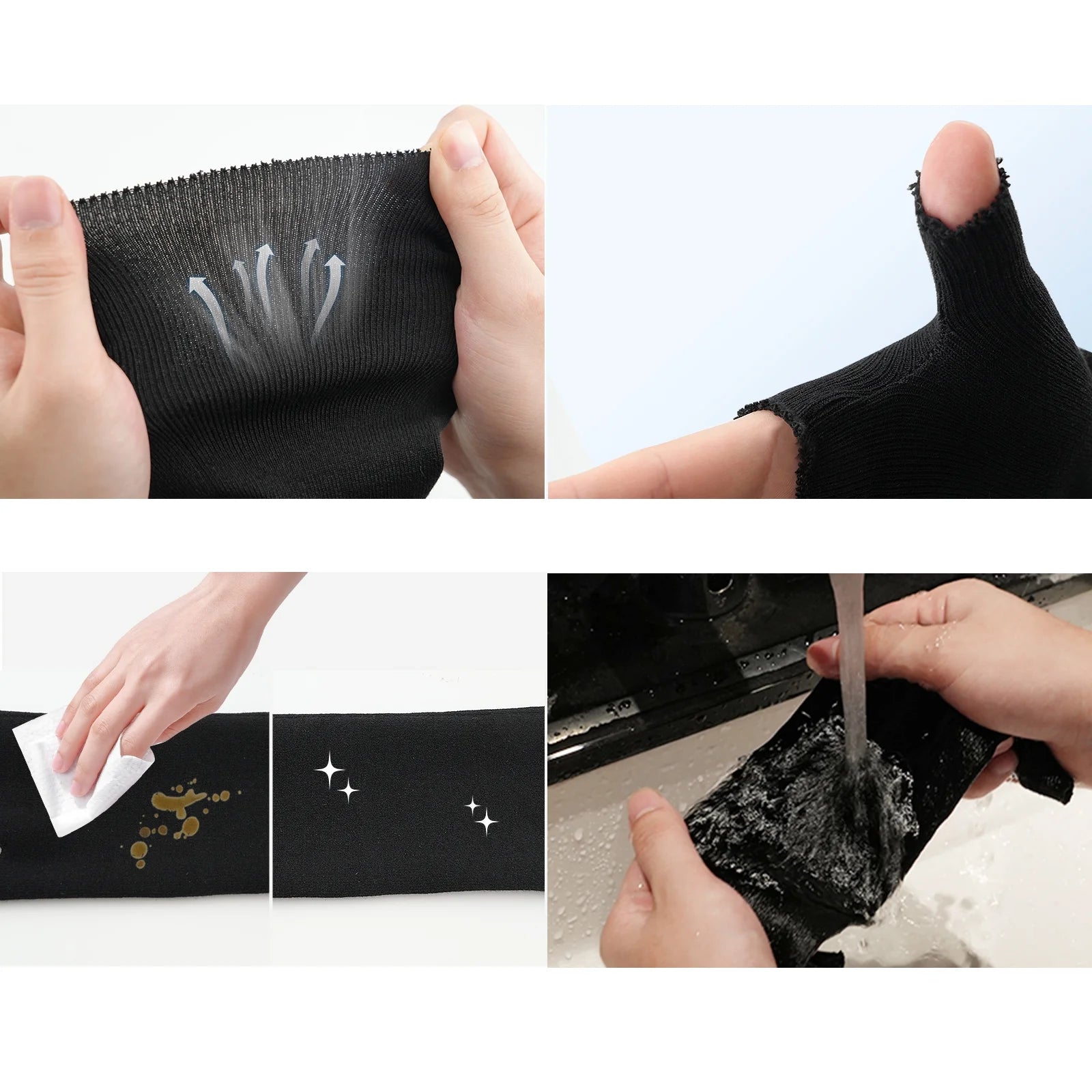 Velpeau Elastic Cotton Hand Socks 10-Pack