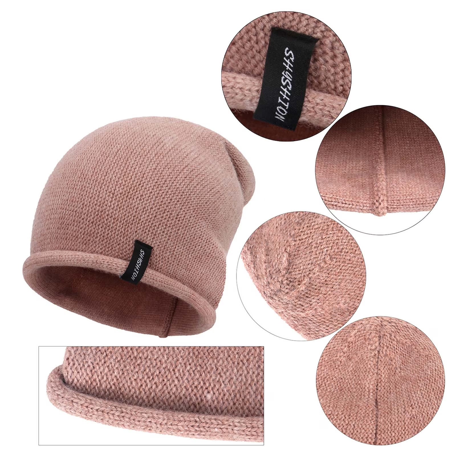 LEKODE Thin Knit Beanie