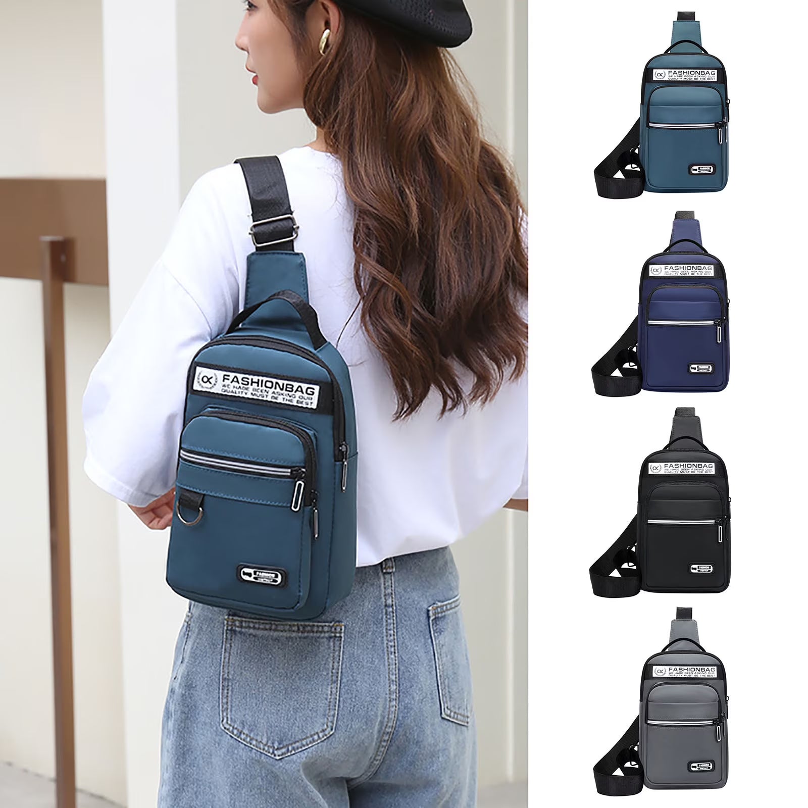 Compact Crossbody Utility Bag