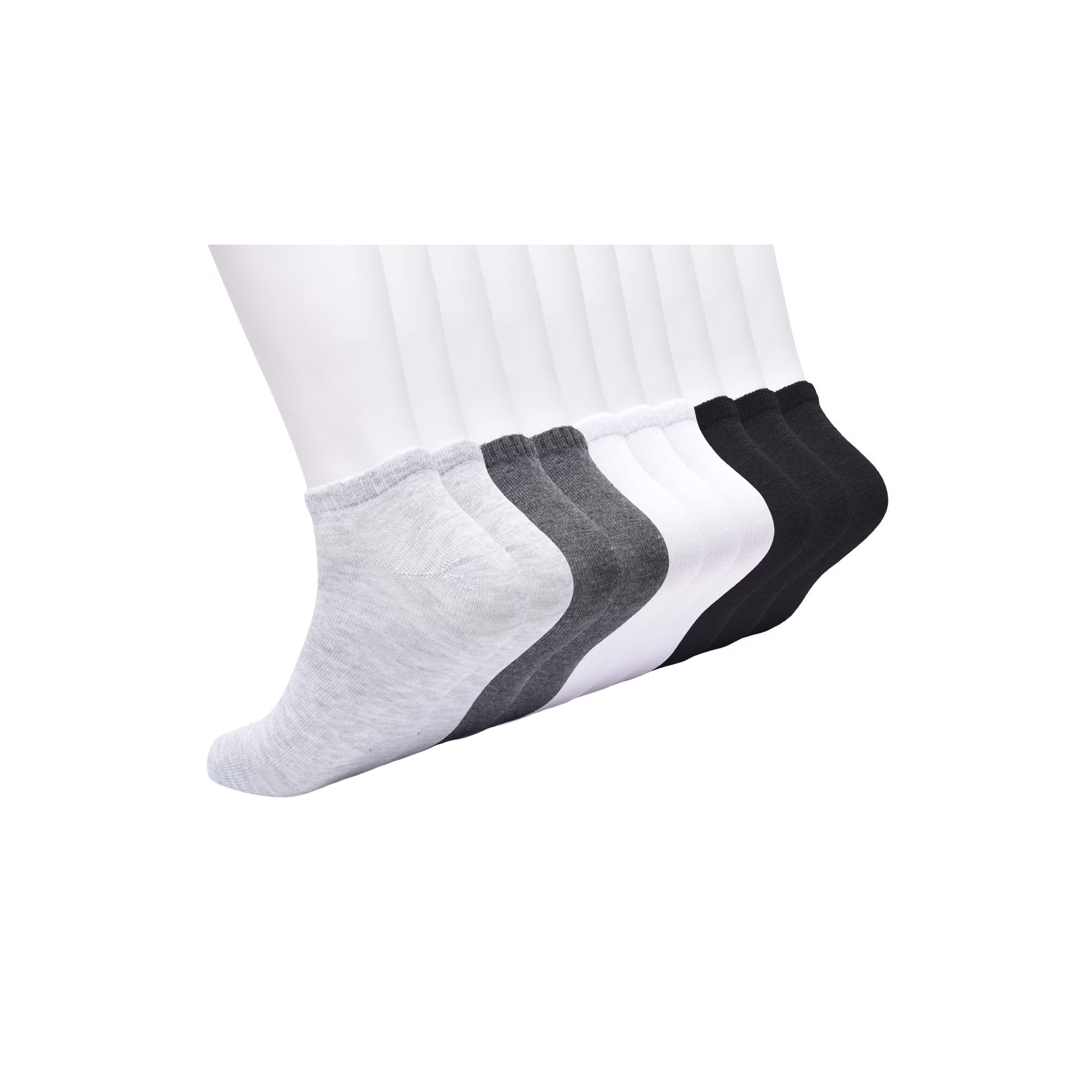 No Boundaries Low-Cut Socks 10-Pack