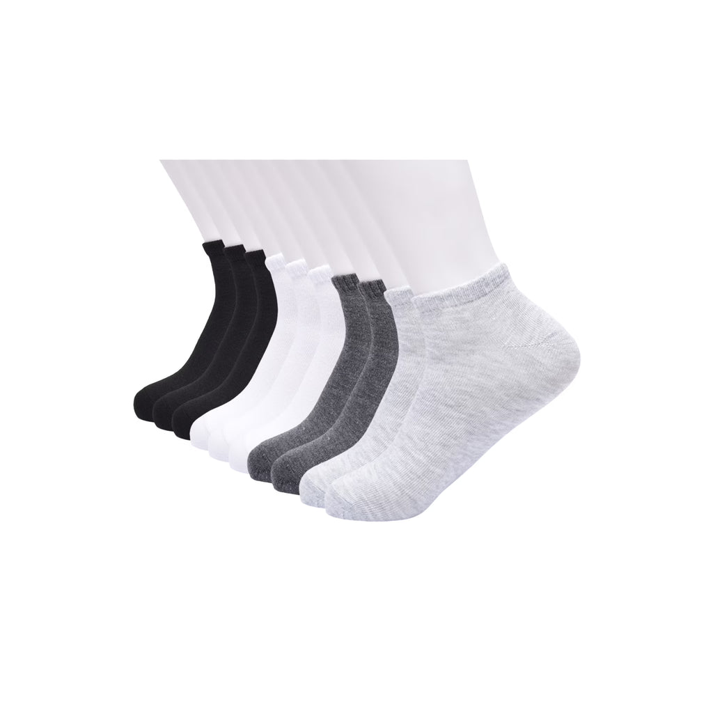No Boundaries Low-Cut Socks 10-Pack