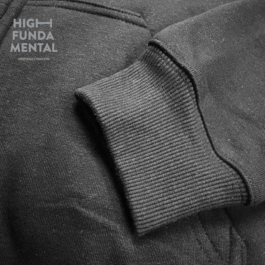 HighFundamental Zip Up Fleece Hoodie