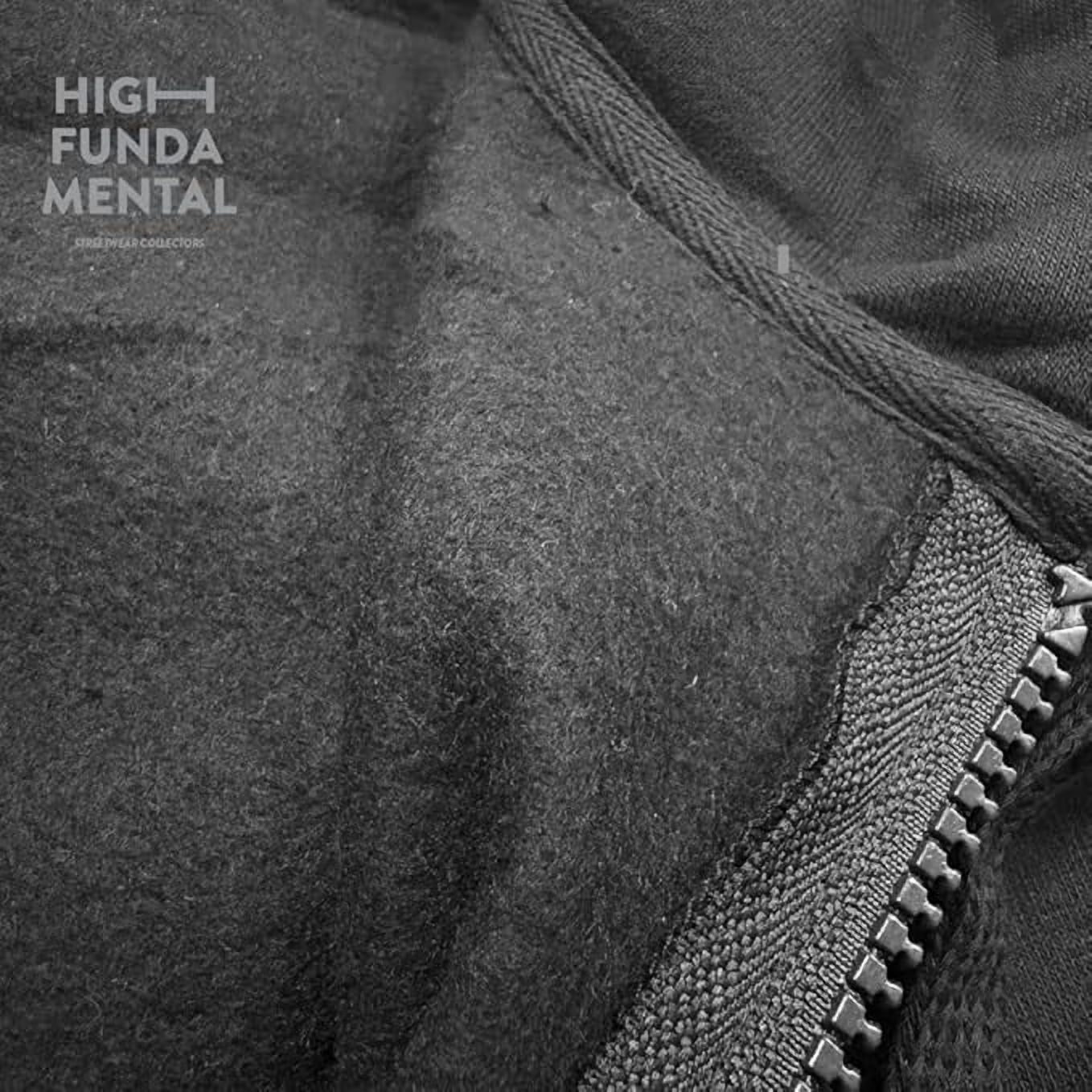 HighFundamental Zip Up Fleece Hoodie